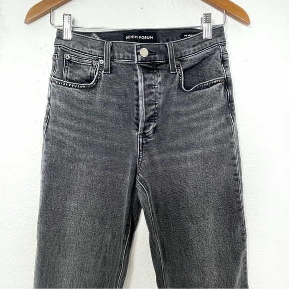 ARITZIA‎ DENIM FORUM • Arlo High Rise Straight Leg Jeans - Picture 6 of 10